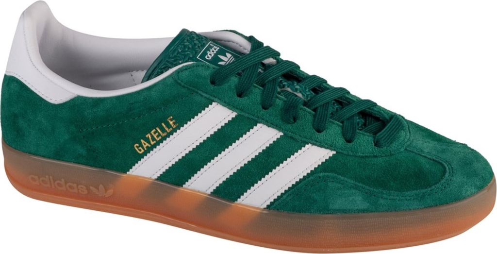 Adidas Gazelle Indoor In Green – 5.5 UK - 38 2/3 EU - 6M/7F US / Green