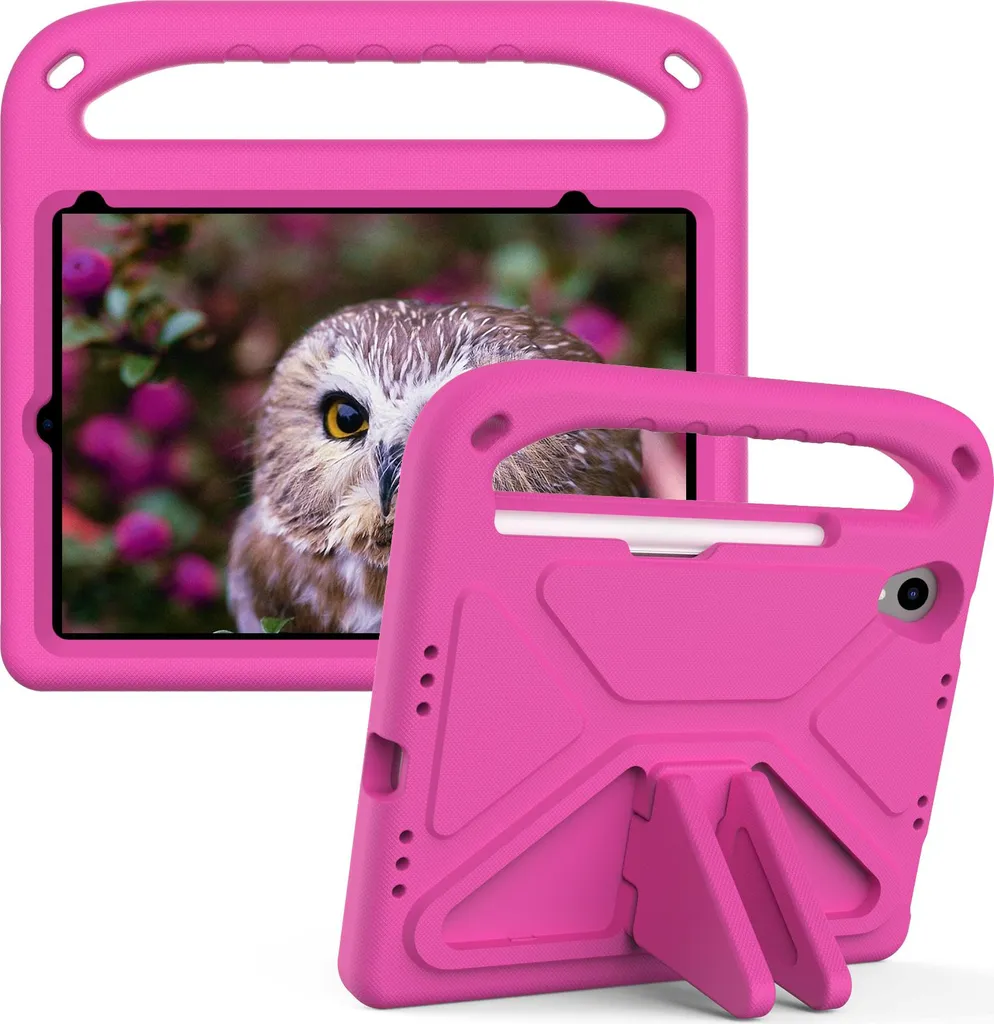Custodia iPad Mini 7 2024 Bambini EVA Antiurto Rosa - Protezione Totale