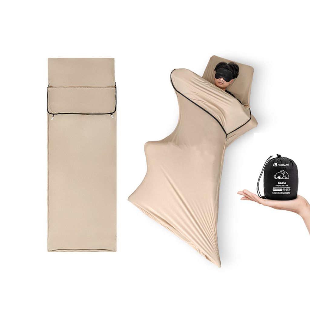 Schlafsack-Innenfutter, leicht, hochelastisch, fš¹r Outdoor-Camping, Reisen, Hotels