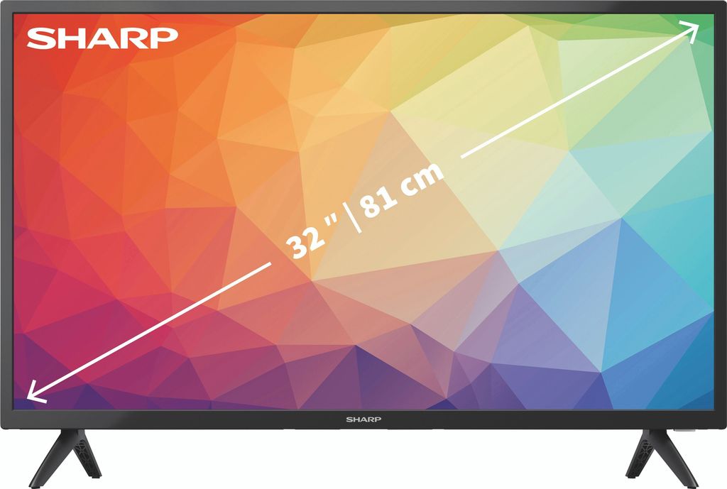 SHARP 32FG2EA Android Smart TV, 81cm (32 Zoll), HD Ready Produktbild 9