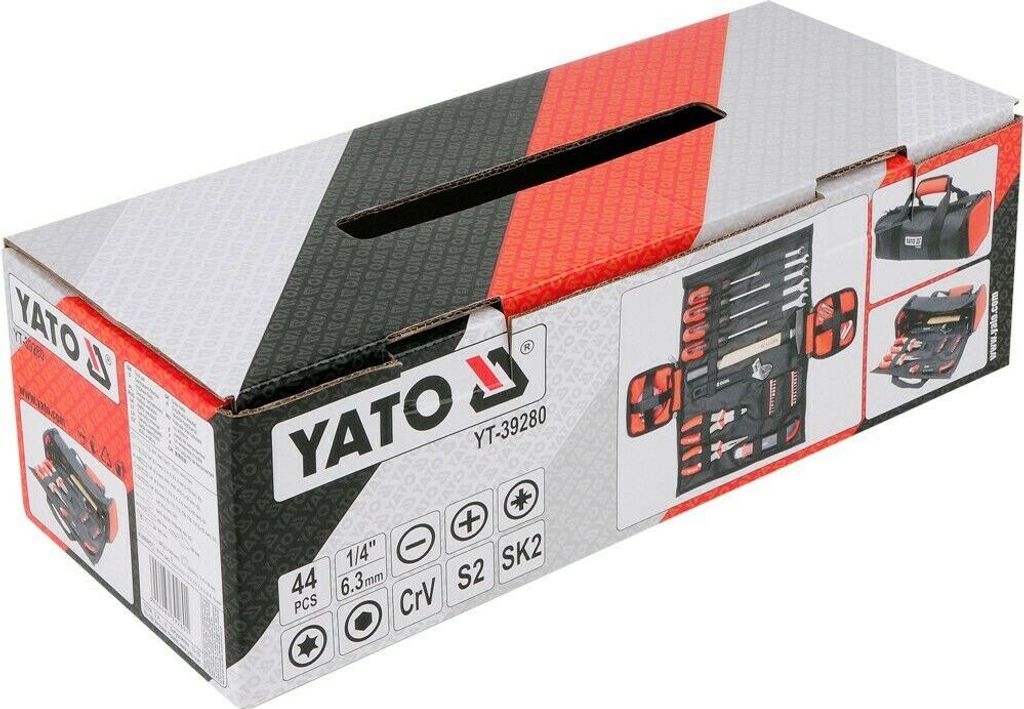 Yato Zestaw Narzędzi 44 Elem W Etui Yt-39280 Zdjęcie produktu 