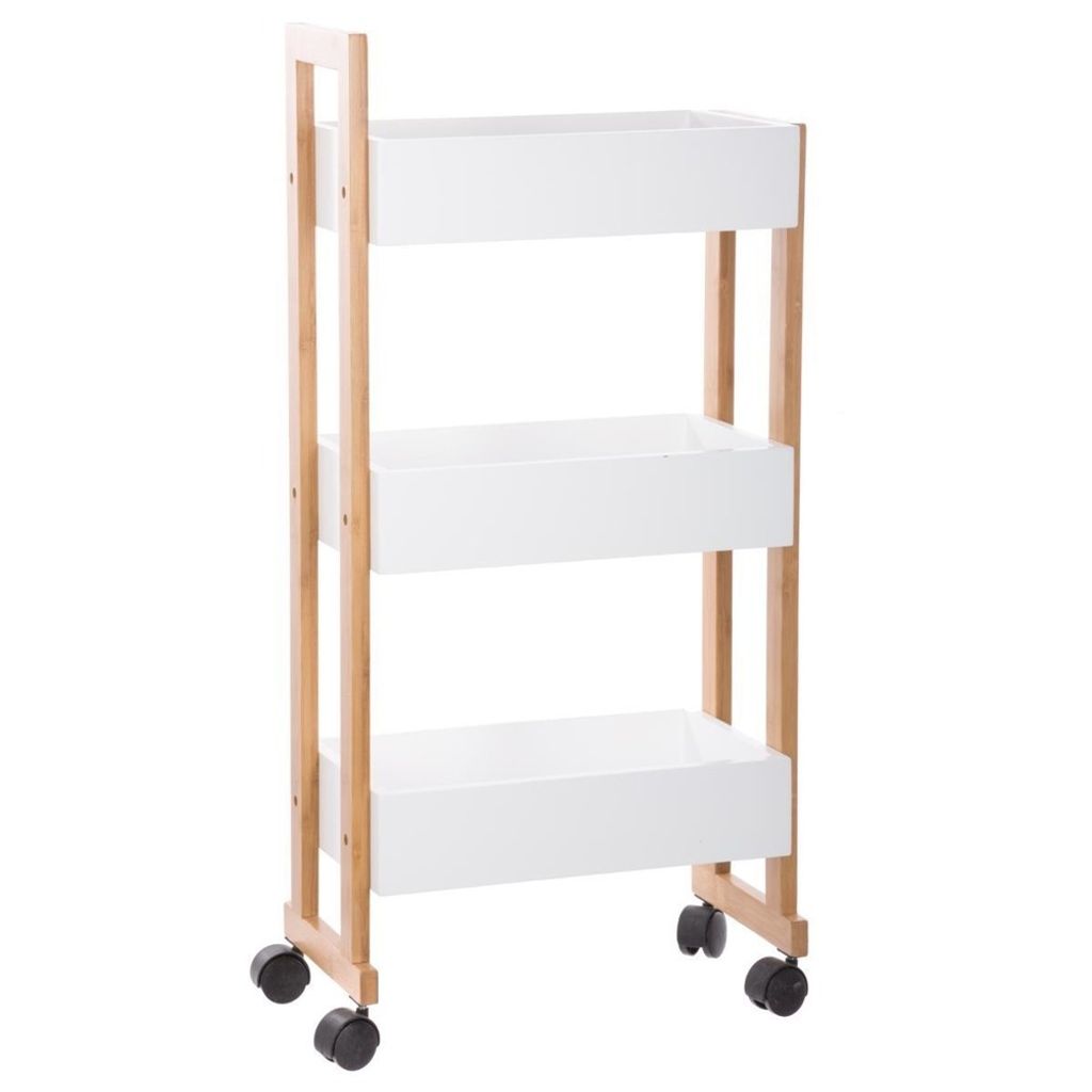5five Simply Smart Servierwagen Natureo, Rollregal mit 3 Produktbild 