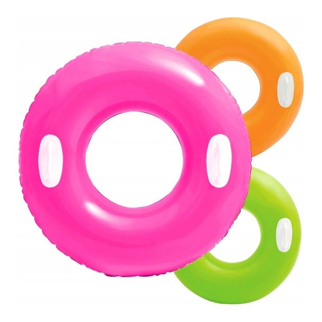 Aufblasbarer Schwimmring mit Griffen 76cm Produktbild 