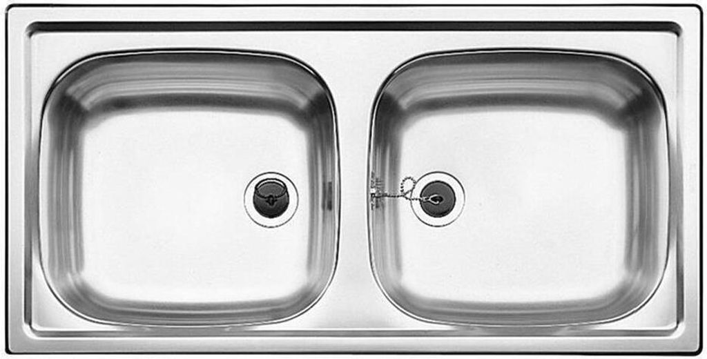 BLANCO 500372, Edelstahl, 2 Becken, 370 x 340 mm, 370 x 340 Produktbild 