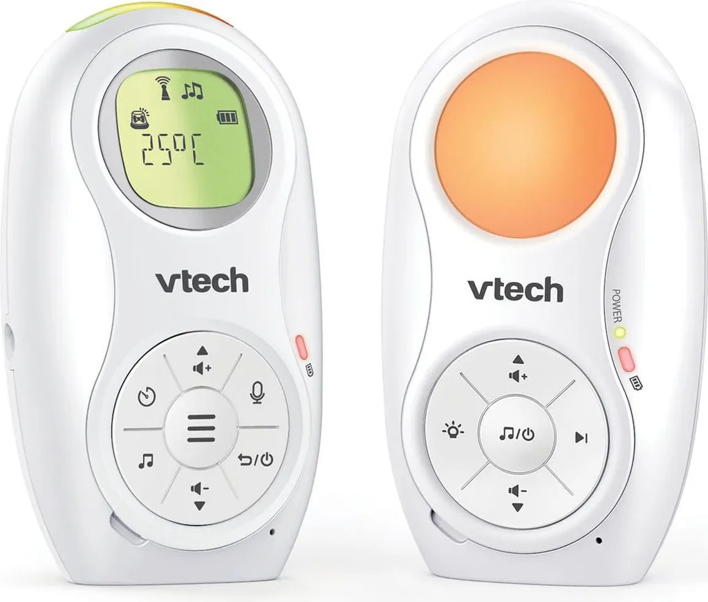 Écoute-bébé Audio Numérique Vtech DM1214 Portée Longue Distance DECT