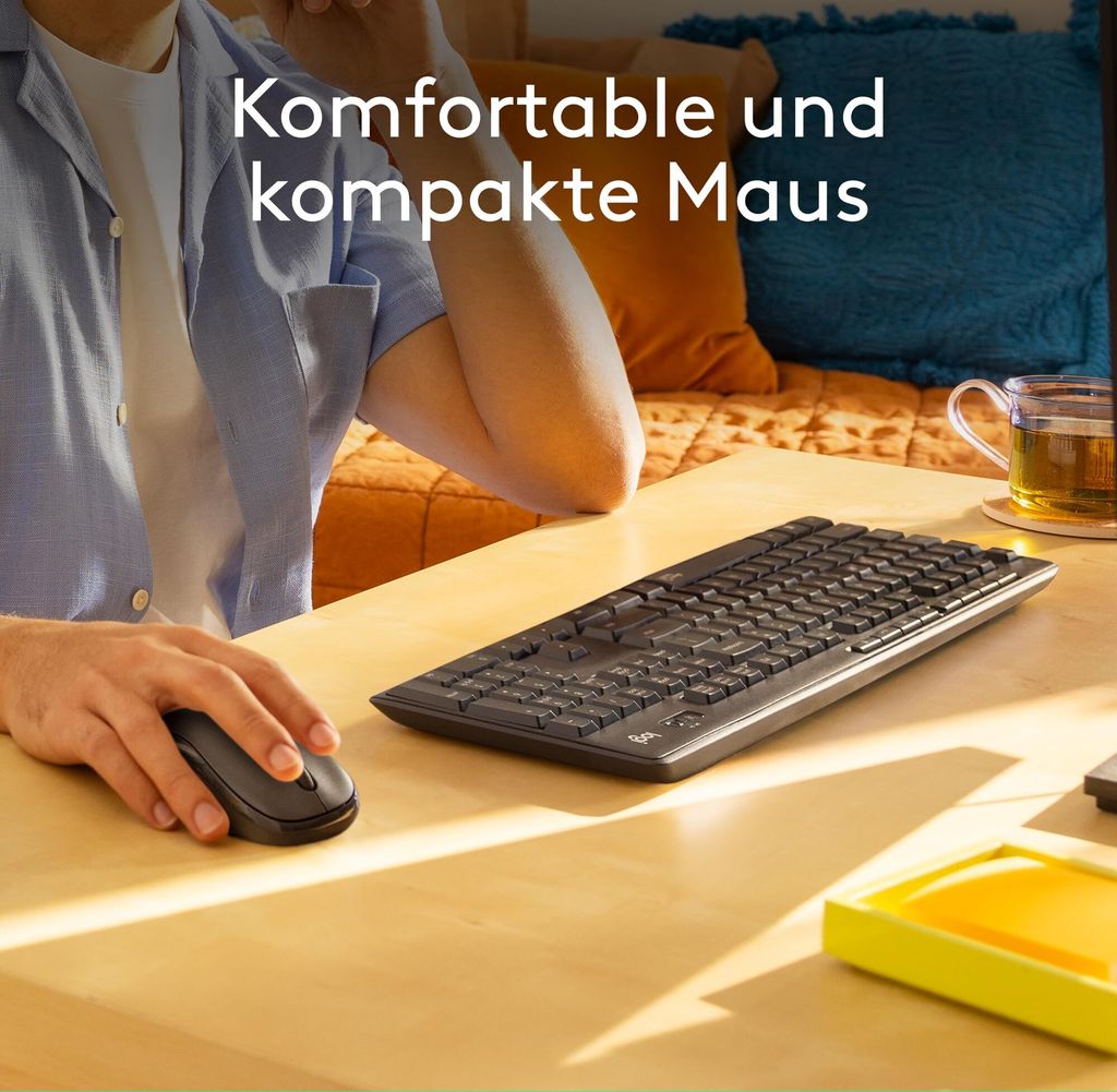 LOGITECH MK295 Silent Wireless Combo - GRAPHITE - DEU - Zdjęcie produktu 29