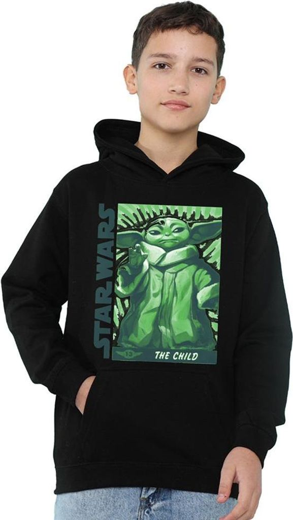 Star Wars - Kapuzenpullover für Kinder TV24483 (152-158) (Schwarz)
