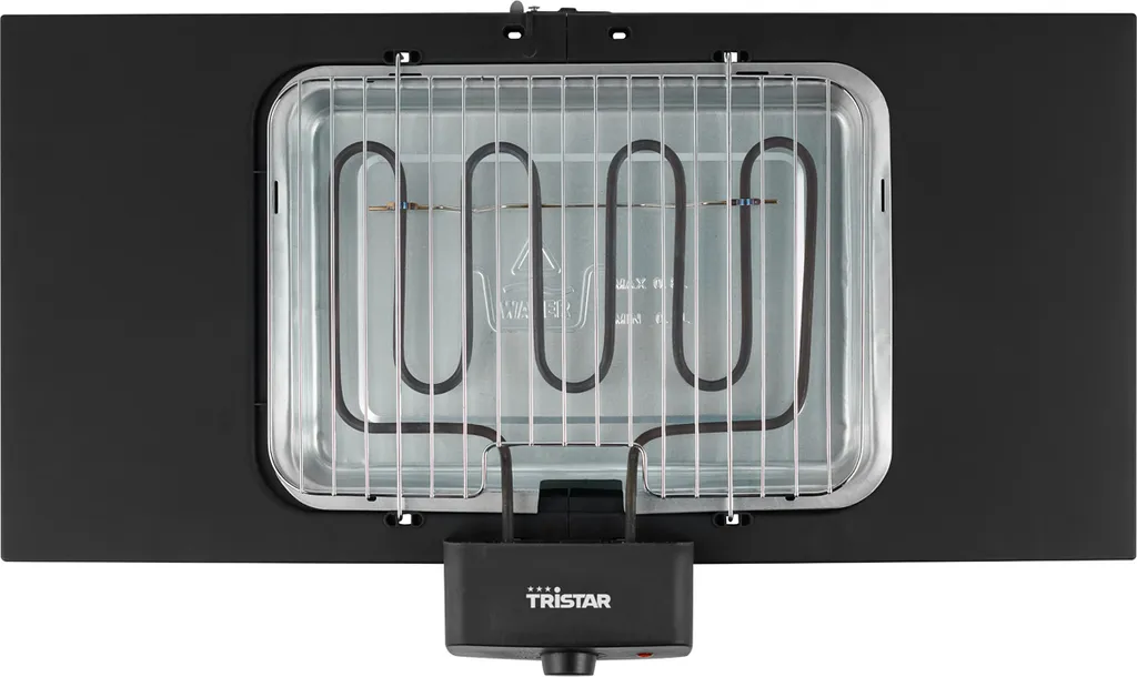 Grill barbecue électrique 2000W avec grande tablette et pied stable - 6
