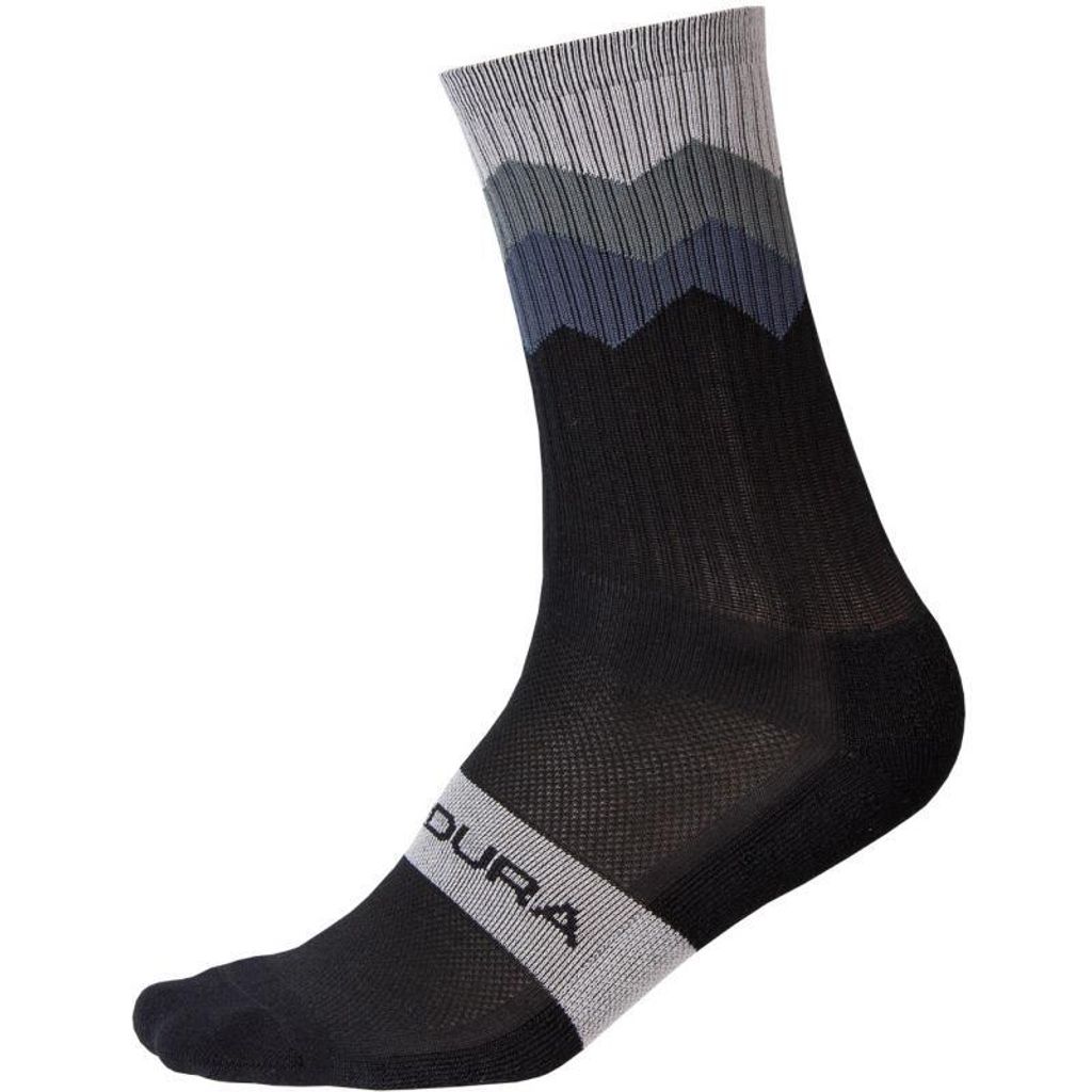 Endura JAGGED Fahrradsocken schwarz : S-M Größe: S-M