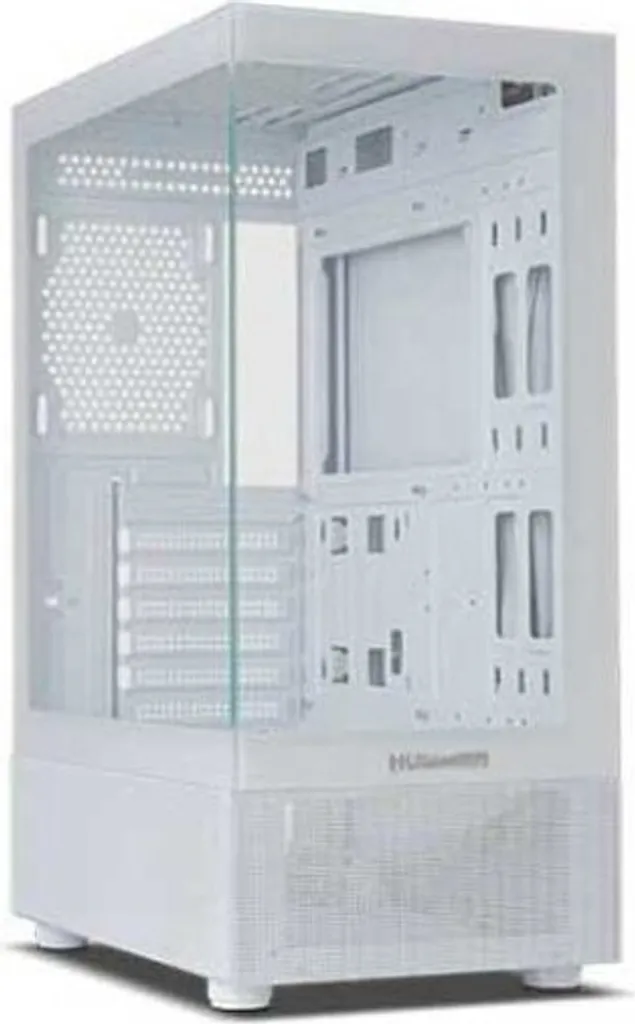 Boîtier PC ATX Nox Hummer Vision - Idéal pour Configuration Gaming Noir