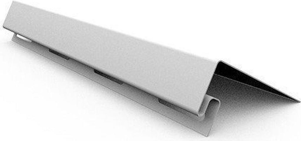 Fassadenpaneele Beige A-1,83m Kunststoffpaneele V- Fensterleiste anthrazit 1,50 x 0,125m