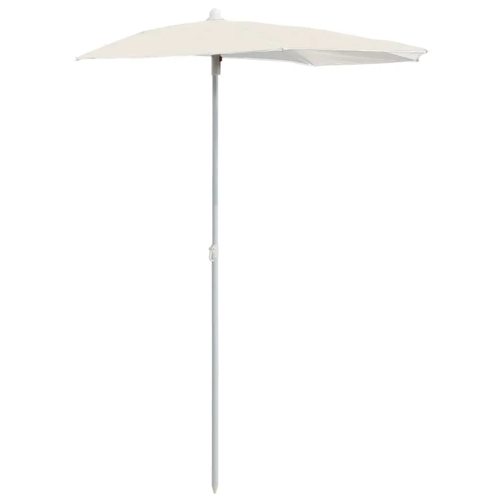 Ombrellone Mezzaluna Sabbia 180x90 | Crea il tuo Angolo Relax