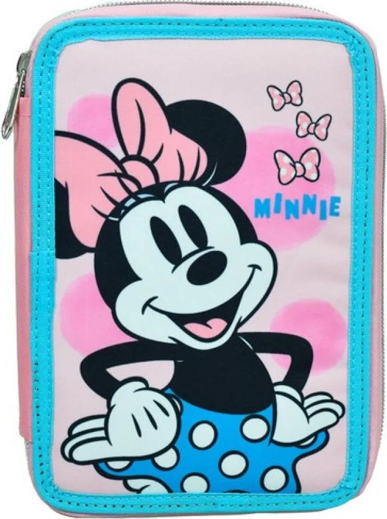 Astuccio Disney Minnie Joy 2 Strati - Organizzatore Scuola Originale