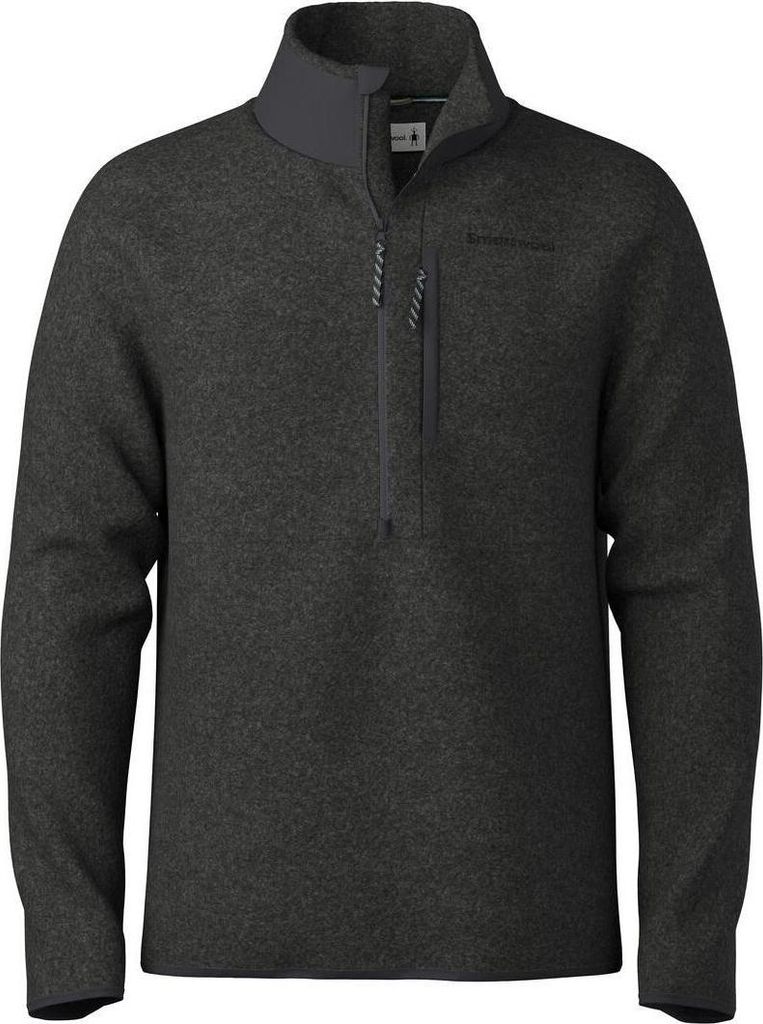 Smartwool Herren Second Cut 1/2 Zip Fleecepullover charcoal L