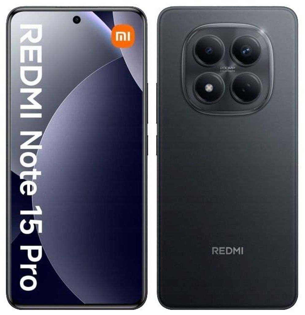 Redmi Note 15 Pro 8/256 Go noir Image du produit 