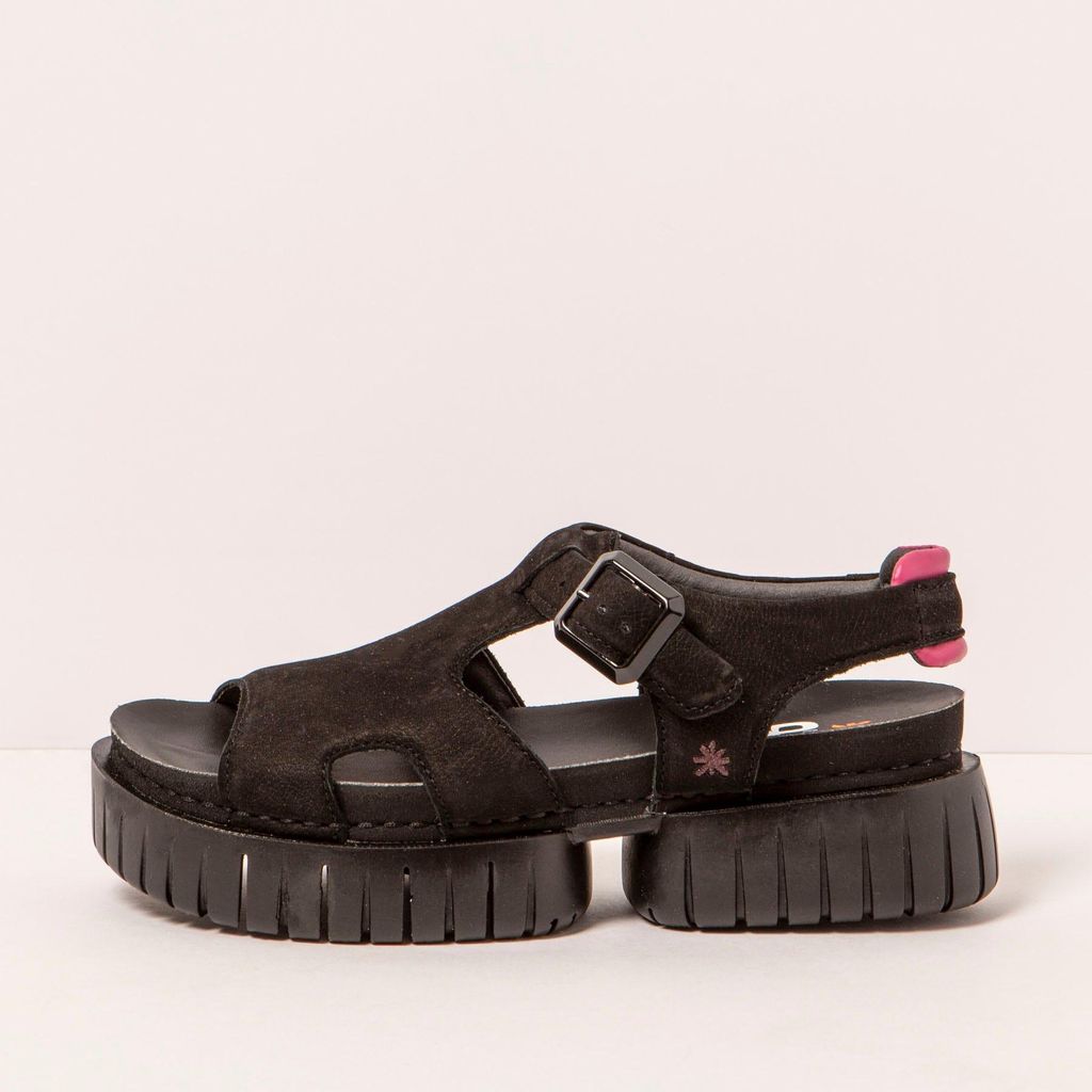 Art Sandalen Damen 1882 NOBUCK BLACK/ MADEIRA Farbe Schwarz