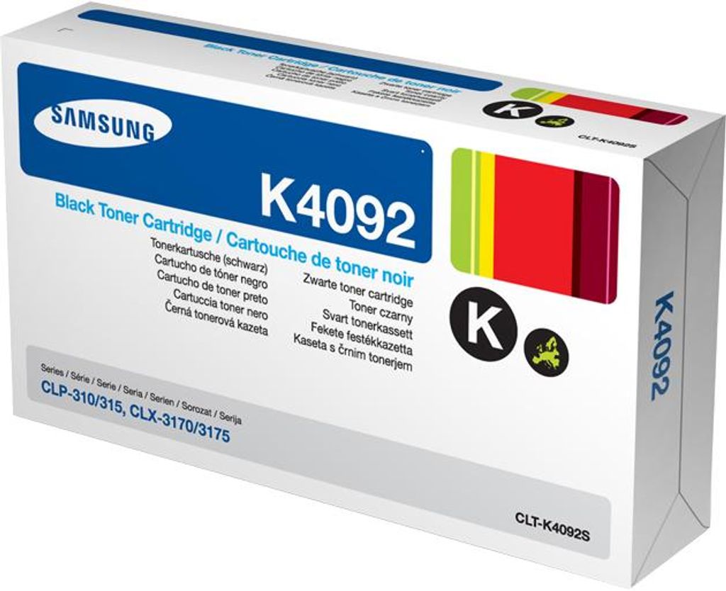 Samsung CLT-K4092S, 1500 stron(y), Czarny, 1 szt. Zdjęcie produktu 