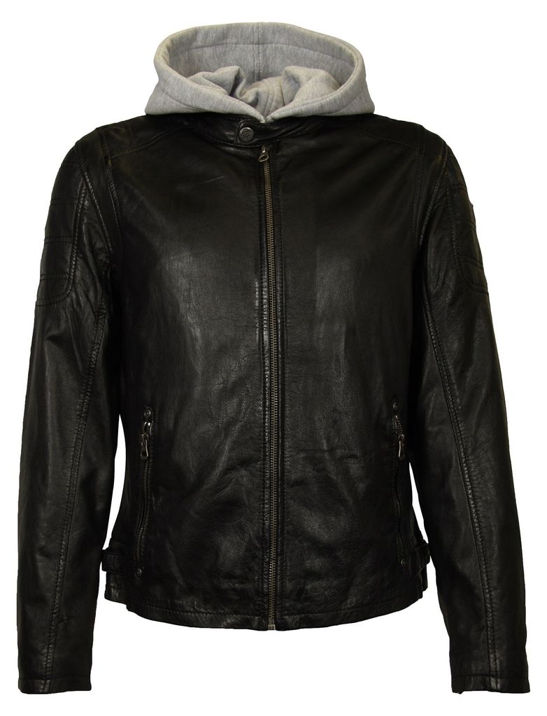 Mauritius Lederjacke Herren Rylo LAKEV schwarz Basics 100% Leder 3XL