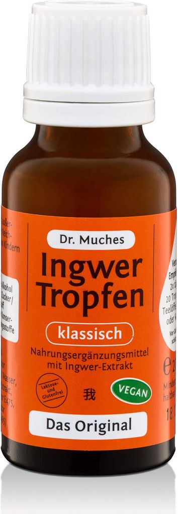 Zázvorové kapky Dr.Muches 20 ml Obrázek produktu 