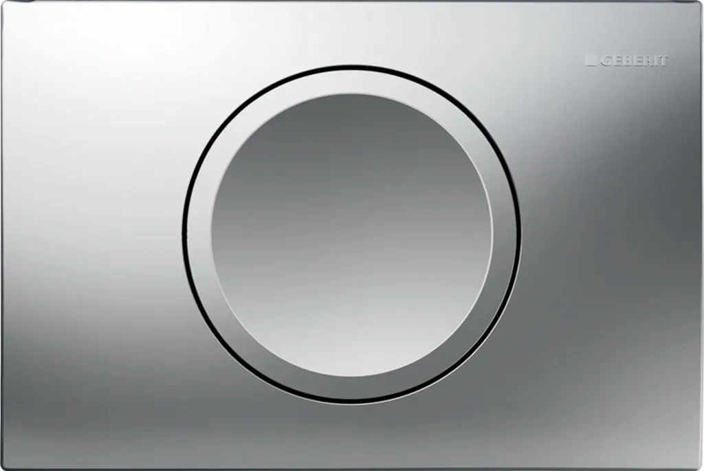 Placca Comando Geberit 115.120.46.5 Delta15 Cromo Satinato Design