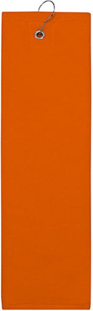 The One Towelling T1-Golf | Golf Towel 40x50 cm - Farbe: Orange - Größe: 40 x 50 cm