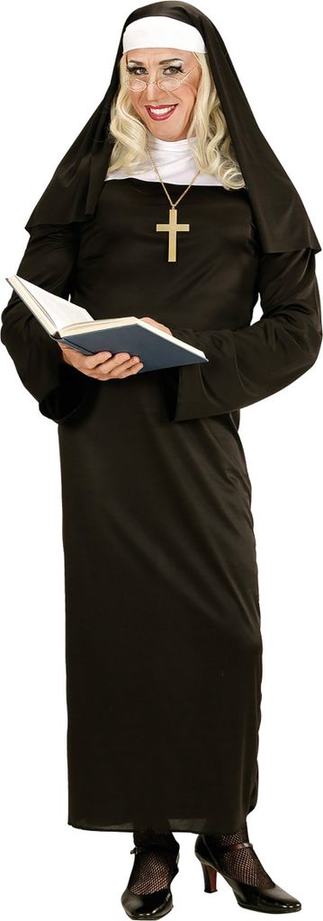 Costume da suora taglia S -3XL - Costume da suora - Suora - Immagine del prodotto 