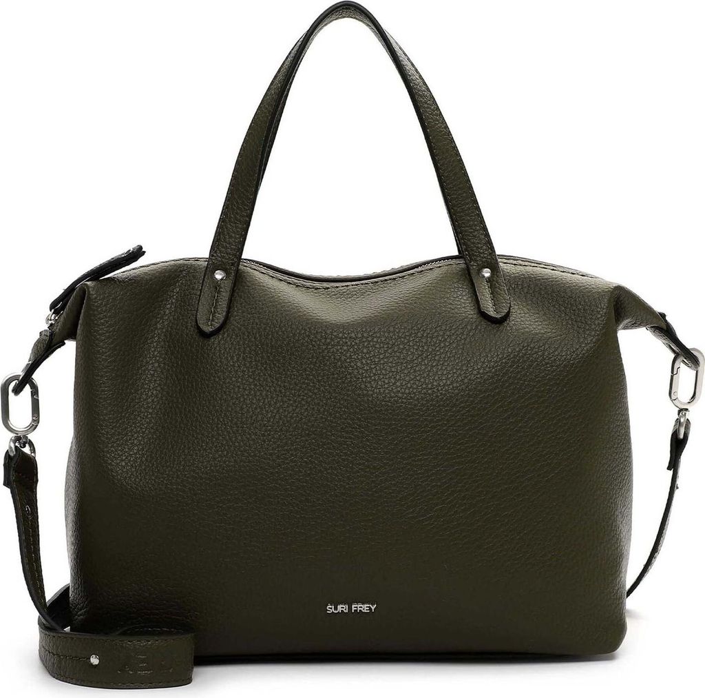 SURI FREY Schultertasche Umhängetasche Henny City Shopper Oliv olivgrün