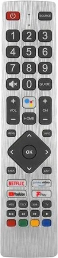 Telecomando Smart per Sharp Aquos Android TV - TEF/RMC/0015N Netflix