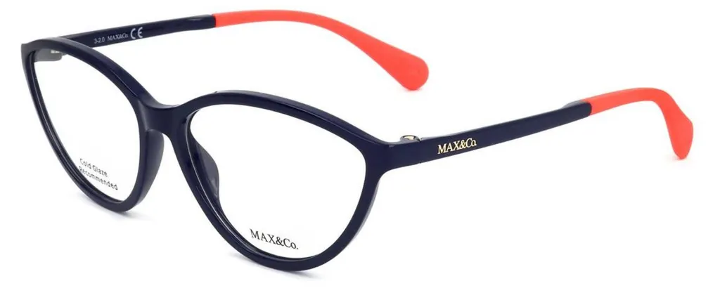 Lunettes de vue Max&Co. Mo5044 Bleu Brillant - Idéales pour le bureau