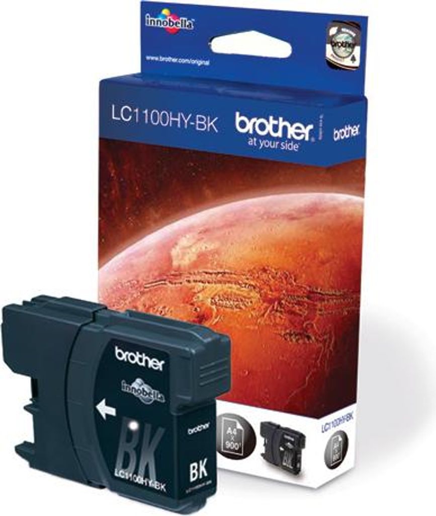Brother LC1100HYBK schwarz (ca. 900 S) Tintenpatrone Produktbild 