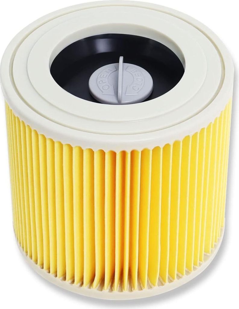 Patronenfilter Kompatibel mit Kär-cher WD3 Premium WD2 WD3 WD3P WD1 MV2 MV3 Staubsauger, Ersatzfilter Staubsaugerfilter Ersetzt 6.414-552.0/641455...