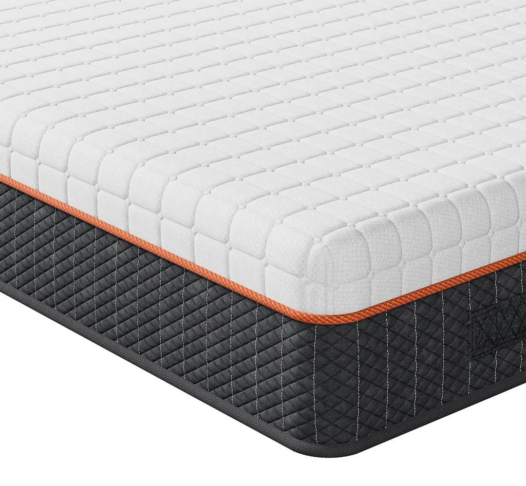 Matelas 90x200 cm ergonomique en mousse - Soulagement de la pression