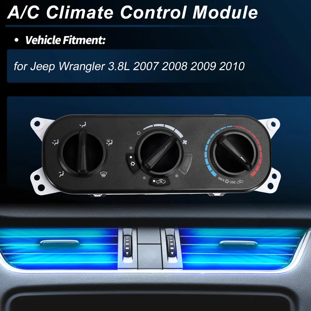 Module Climatisation Jeep Wrangler 2007-2010 - Référence 55111841AE - 3