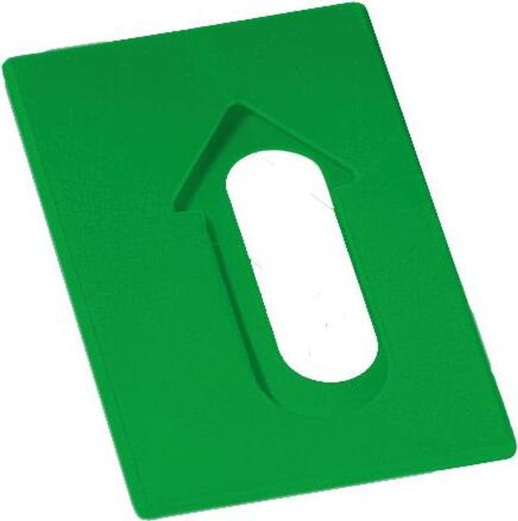 Kartenhülle "Plastic Card" standard-grün