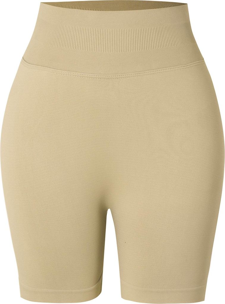 BLAZE Shorts mit High-Waist-Bund, dreifacher Rip-Struktur und sanfter Scrunch-Naht