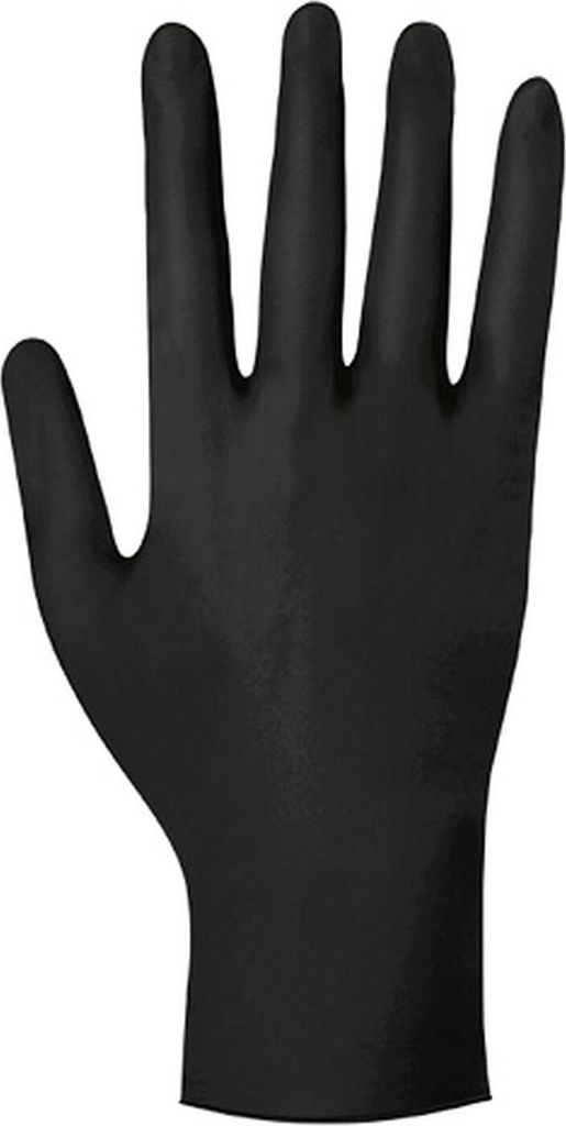 1000 Nitril black Nitrilhandschuhe - puderfrei - schwarz - Produktbild 