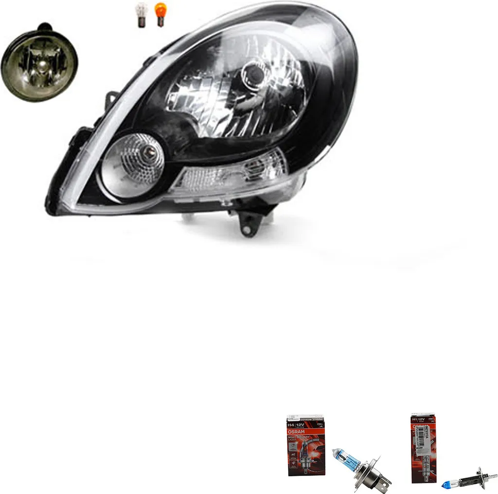 Fari Johns Renault Kangoo 08-13 + Osram Night Breaker Laser H4