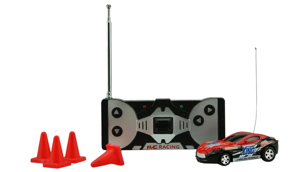 Amewi Mini Racing Car en Dose - Voiture Télécommandée de Course RC