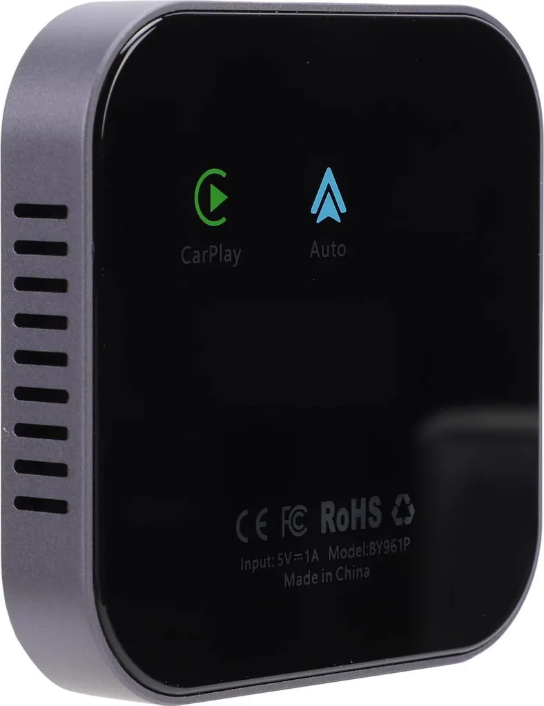 Boîtier Multimédia AI sans fil CarPlay et Android Auto avec SIM 4G