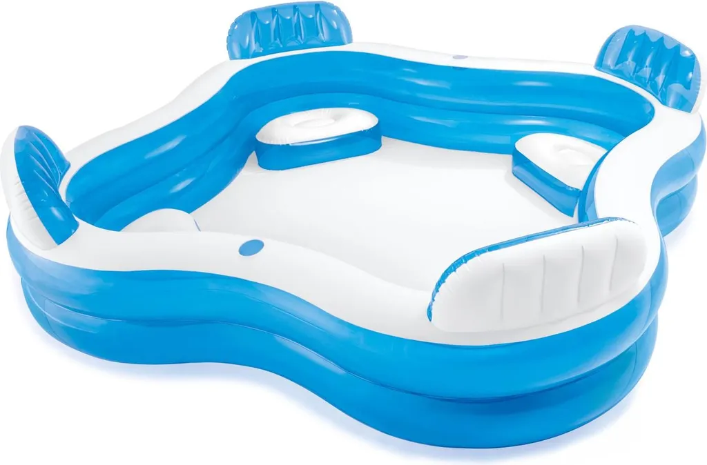 Piscine gonflable stable avec dossiers Intex 56475 contre la chaleur