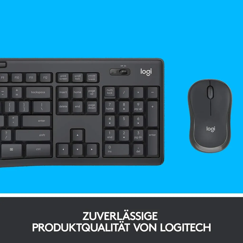 Logitech MK295 Silent ensemble clavier et souris sans fil graphite - 28