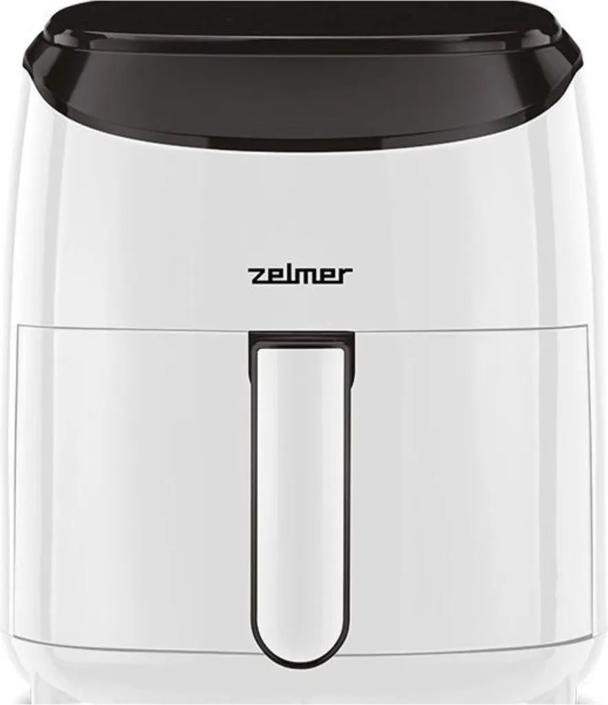 Friteuse à Air Chaud Zelmer 1200W Capacité 3,5L Design Noir Blanc