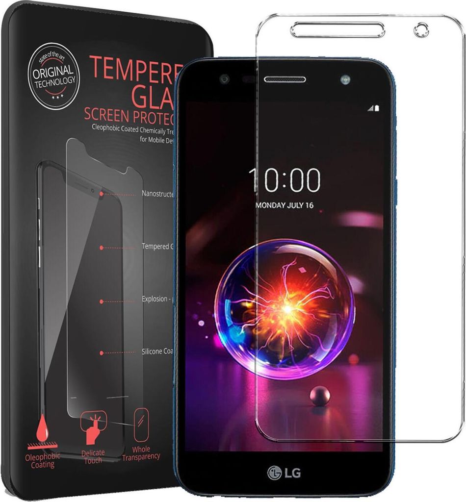 2x Conie Glasfolie für LG X Power 3 Displayschutz Folie Panzer Glas Premium Schutzfolie Set Blasenfrei