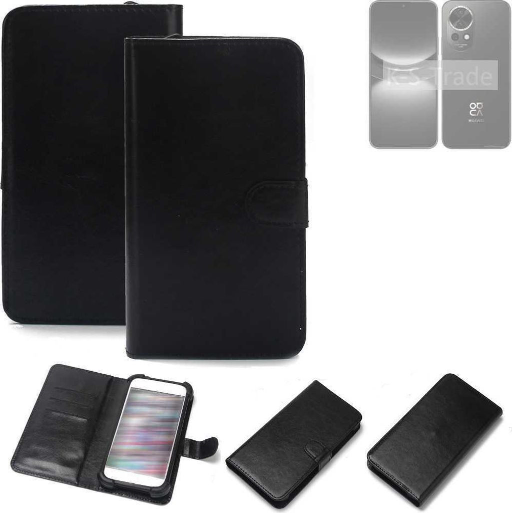 K-S-Trade Handyhülle Schutzhülle kompatibel mit Huawei nova 12 Pro Handy Schutz Hülle Handyhülle Bumper schwarz 1x