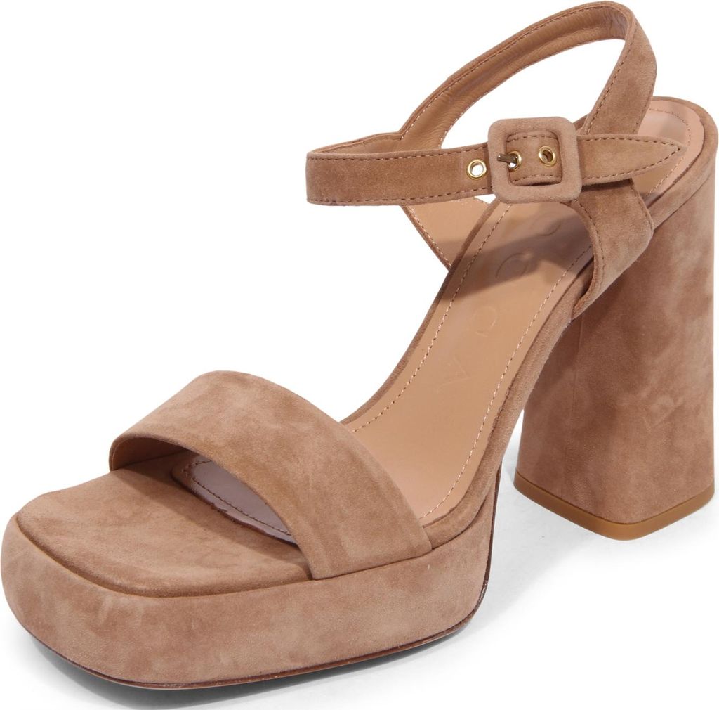 4585AR sandalo donna A.BOCCA woman suede heels sandal