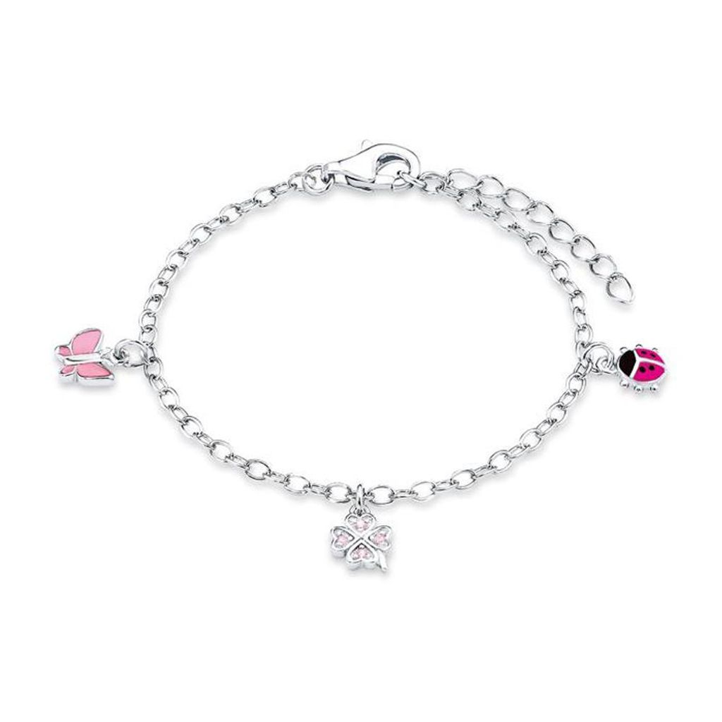 Prinzessin Lillifee 9082414 Mädchen Armband Charms Silber 14 cm