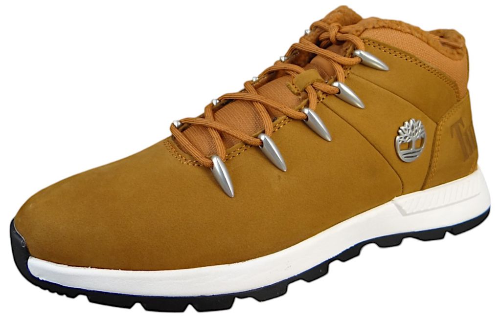 Timberland Herren Mid Sneaker Sprint Trekker Mid Gefüttert TB0A69FM643 Braun