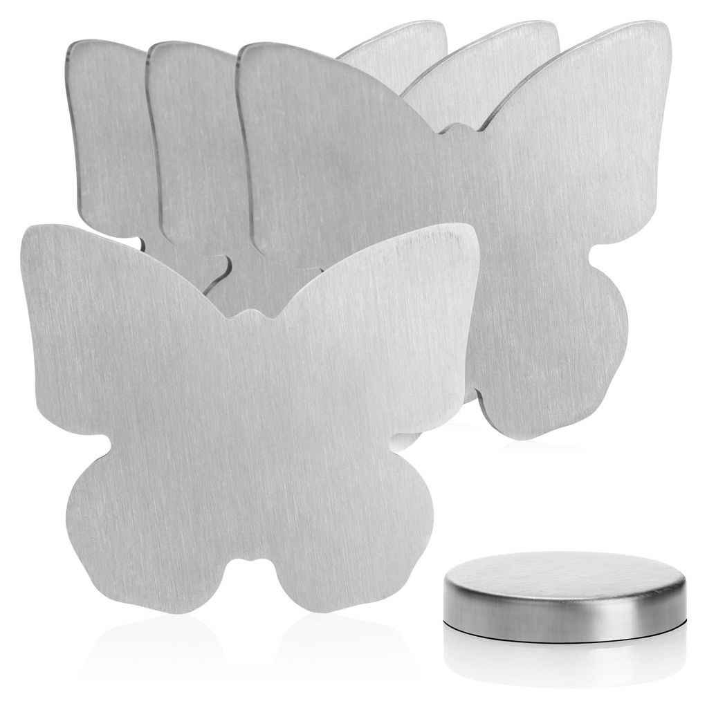 4x magnetische Klammern, Edelstahl, 60g, Tischdeckenhalter Produktbild 
