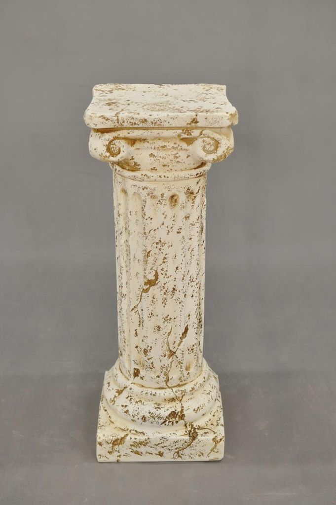 Medusa Säule Römische Säulen Marmor Skulptur Figur Deko Dekoration Ständer 1638
