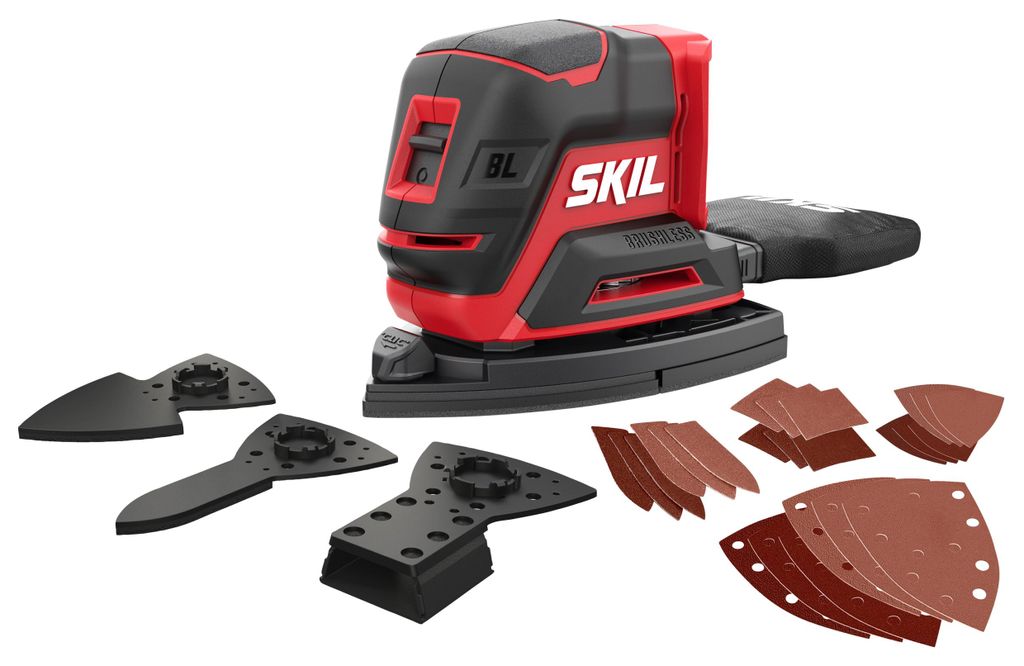 Ponceuse multifonction sans fil SKIL 3720CD (accessoires Image du produit 